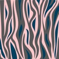 Abstract animal skin zebra pattern design.