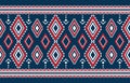 Geometric ethnic oriental ikat pattern traditional Design for background,fabric,wrapping,clothing,wallpaper,Batik,carpet,embroider