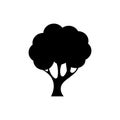 Tree vector png isolated on white background Royalty Free Stock Photo