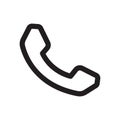 Outline Call, Phone Number Icon