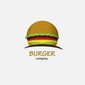 Burger logos. Sandwich. Fast food burger bakery. modern food