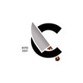 Bold and Strong Initial Knife C