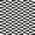 Seamless abstract geometric op art pattern background Royalty Free Stock Photo