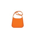 Orange woman bag