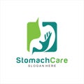 Stomach Care logo design template