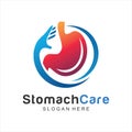 Stomach Care logo design template