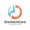 Stomach Care logo design template