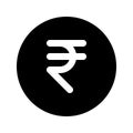 India Rupee Solid Style Icon