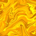 Gold amber marble background. Marbling seamless pattern. Abstract stone texture. Illustration