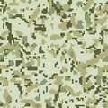 Camouflage, seamless pattern. Modern military ornament for fabric and fashion textile print, Vector Royalty Free Stock Photo