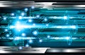 Cyber circuit future technology concept background Abstract future technology background
