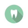 flat design or simple dental logo, suitable for logos