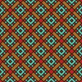 Vividly Geometric Wax Print Ankara Design