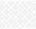 puzzle, separate isolated parts