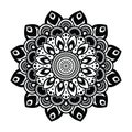 Mandalas vector art background Royalty Free Stock Photo
