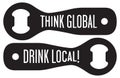 Think Global, Drink Local Craft Beer Design