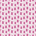 Light with pink musical speakers and notes seamless vector pattern