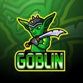 Goblin esport logo mascot design