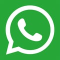 Green Whatsapp icon logo