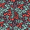 Leopard pattern, jaguar pattern, animal fur. Ladies textiles wrapping paper.