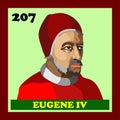 207th Catholic Church Pope Eugene IV