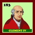 183rd Catholic Church Pope Clement IV
