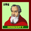 185th Catholic Church Pope Innocent V