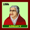 186th Catholic Church Pope Adrian V