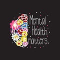 Mental health matters t-shirt design.mental health awareness t-shirt design.