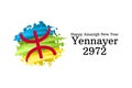 Happy New Amazigh Year. Yennayer 2972.