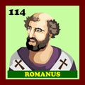 114th Catholic Church Pope Romanus