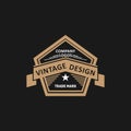 Vintage logo design