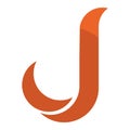 Letter J logo vector Royalty Free Stock Photo