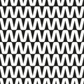 Seamless Chevron ZigZag Line Pattern Background.