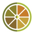 Lime lemon logo vector Royalty Free Stock Photo
