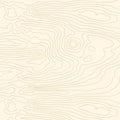 Wooden wavy pattern. Tree fiber, wood grain texture. Dense line. Vector Royalty Free Stock Photo