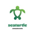 Seaturtle Conservation Logo Concept