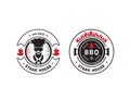 Barbeque, Hot Grill Logo Templates.