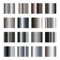 Silver Metal Gradient set collection Shin Luxury Bright