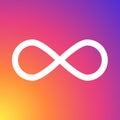 Instagram meta logo icon, Social media Instagram modern like , follower , comment red color. Like, follower, comment button, icon