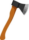 Ax Carpentier Tool Vector Illustration Royalty Free Stock Photo
