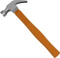 Hammer Tool Equipment Vector Illustration Royalty Free Stock Photo