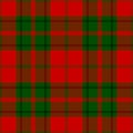 Clan Drummond tartan plaid. Scottish pattern fabric swatch close-up.