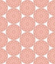 Beige chrysanthemum flower pattern. Kiku Japanese decorative floral background. Royalty Free Stock Photo