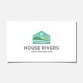 HOUSE RIVER AND MOUNTAIN LOGO