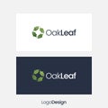 OAK LEAF ROTATION LOGO