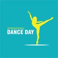 Vector International Dance Day