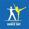 Vector International Dance Day