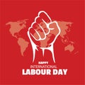 Vector congratulations for International Labor Day