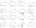 Weather icons